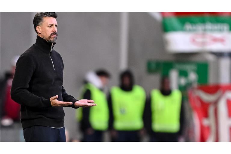 Und nun? Sandro Wagner beim Augsburger Untergang gegen Leipzig.