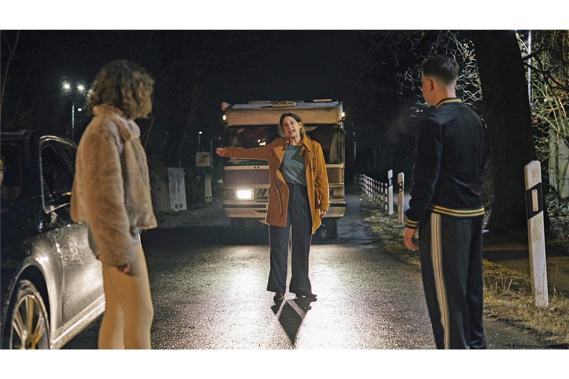 ...und zum Tatort gefahren.