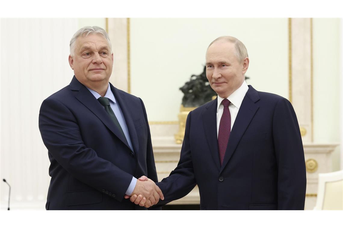Ungarn ist trotz des russischen Angriffskriegs gegen die Ukraine einer der letzten verbliebenen Verbündeten Moskaus in der EU. (Archivbild)
