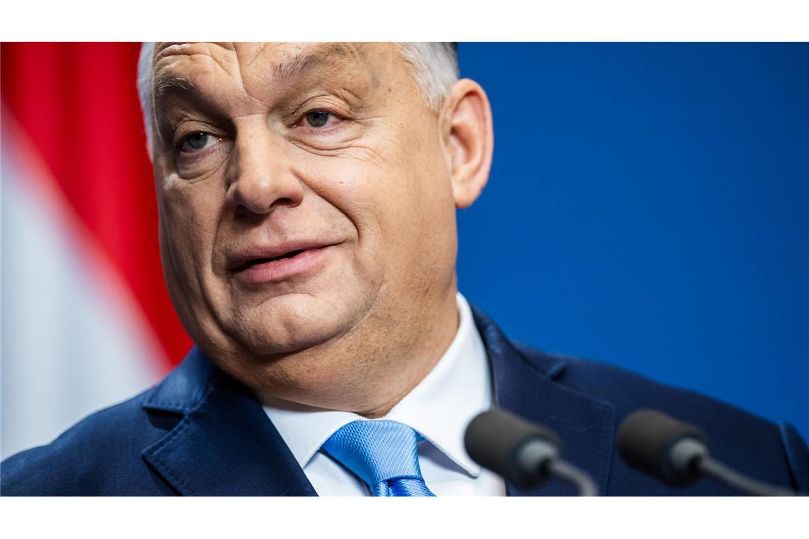 Selenskyj in London: Warmer Empfang für den Angegriffenen Ungarns Ministerpräsident Orban gilt als eifrigster Unterstützer Trumps unter den Staats- und Regierungschefs der EU. (Archivbild).
