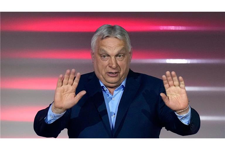 Ungarns Ministerpräsident Viktor Orban gibt seine Blockade gegen EU-Pläne auf (Archivfoto).