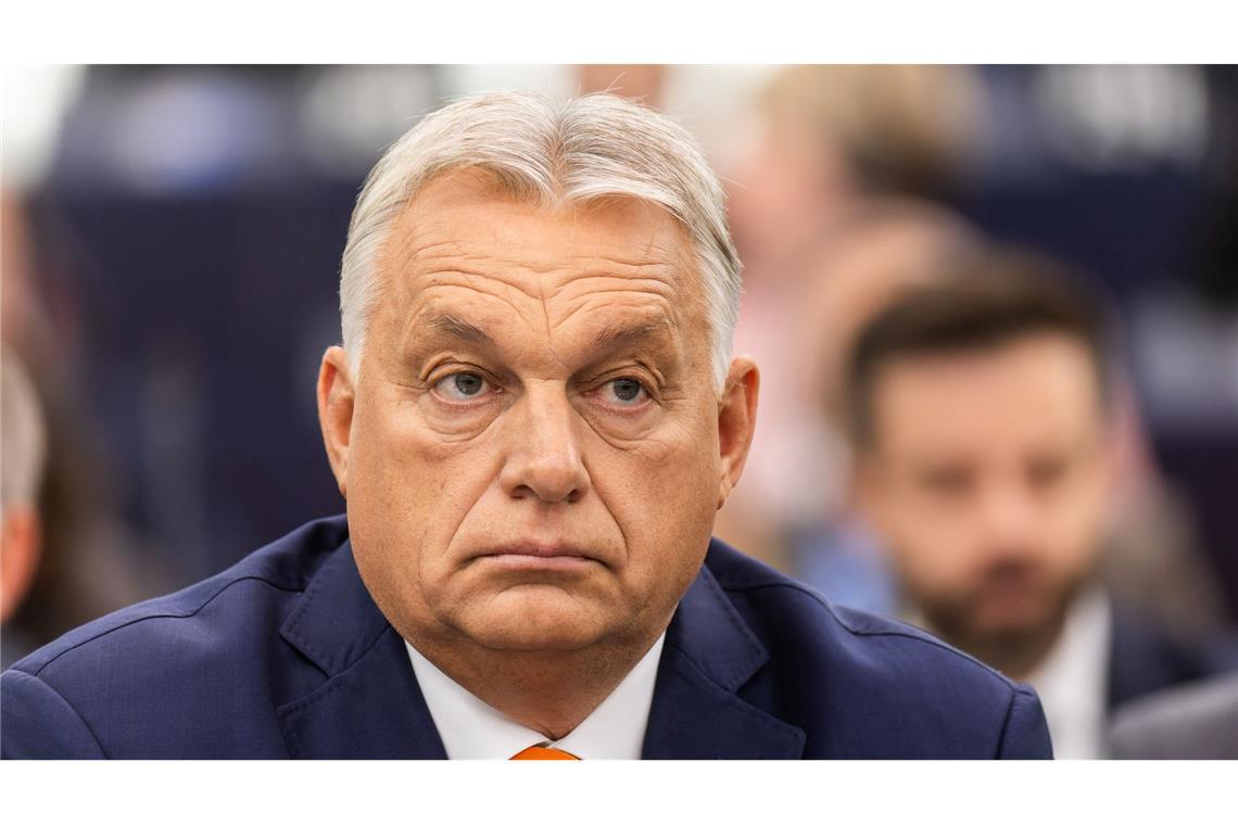 Ungarn verliert Anspruch auf EU-Hilfen in Milliardenhöhe Ungarns Ministerpräsident Viktor Orban hat bereits mehrfach mit Blockaden von EU-Projekten gedroht. (Archivbild)