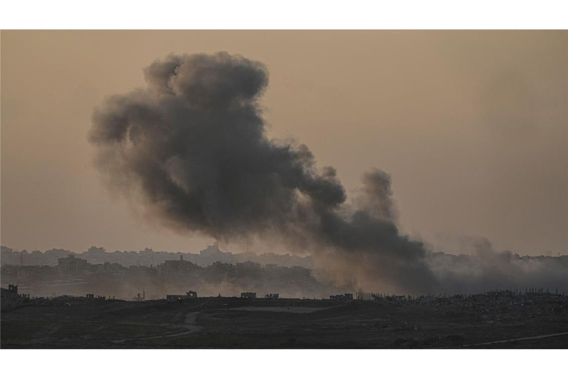 Konflikt im Westjordanland nach Anschlag verschärft Ungeachtet erneuter Bemühungen um eine Waffenruhe geht der Gaza-Krieg weiter. (Archivbild)