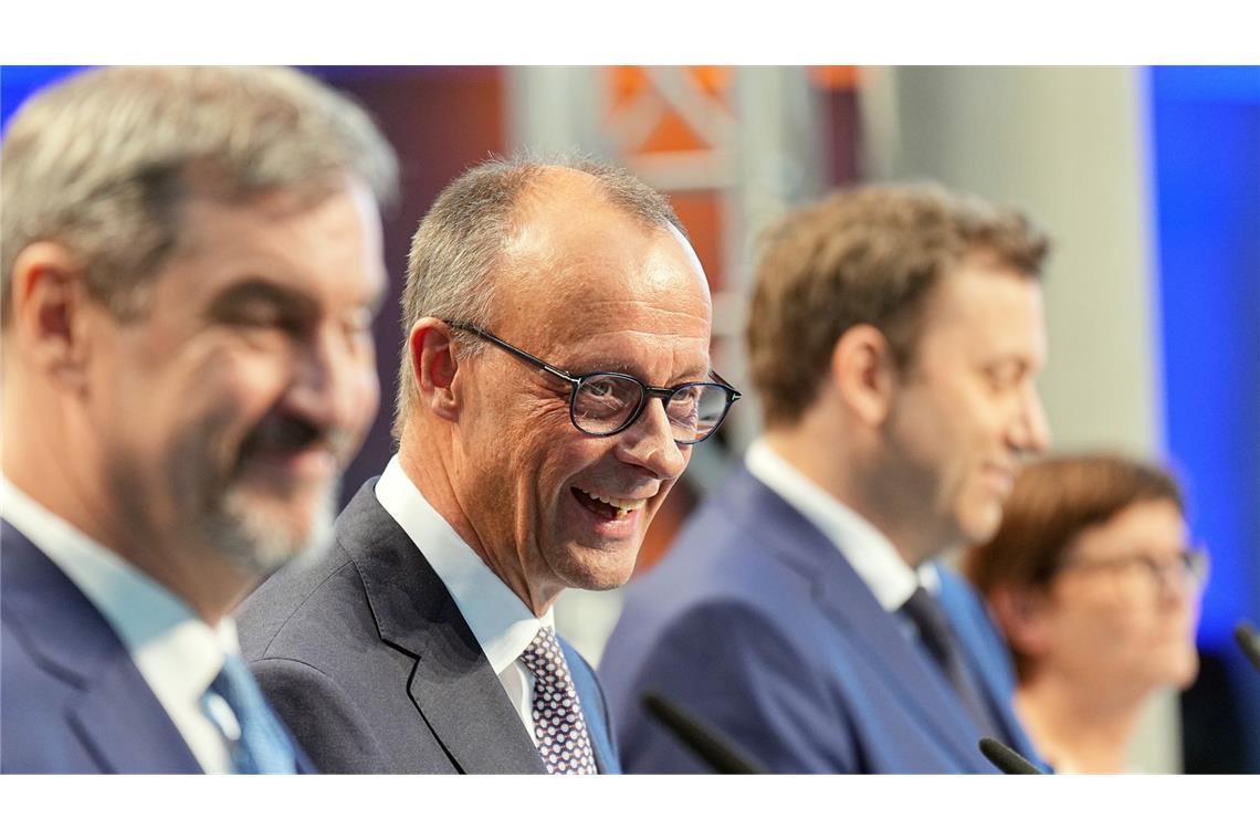 Merz: Schwarz-Rot will „die Dinge in Deutschland zum Guten wenden“ Union und SPD unterzeichneten am Montag den Koalitionsvertrag in Berlin. (Archivfoto)