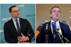 Unions-Fraktionschef Spahn kritisiert Verteidigungsminister Pistorius (SPD) – und pocht auf eine Umsetzung des ausgehandelten Kompromissess.