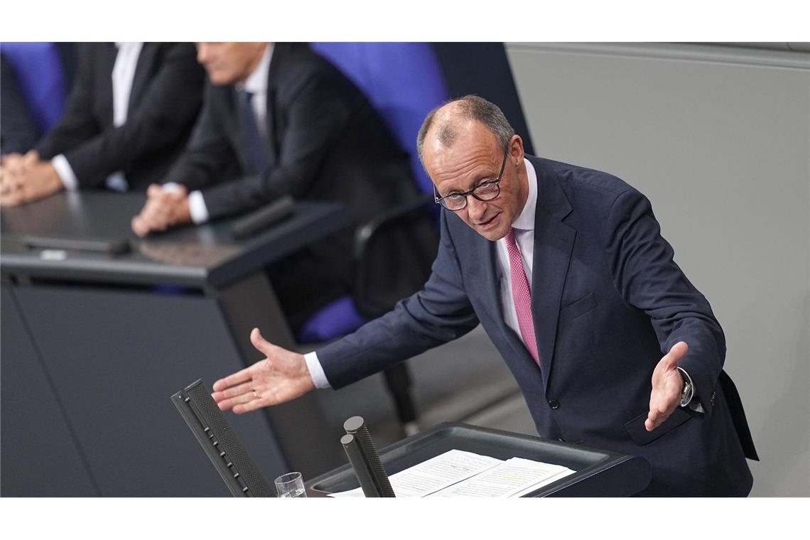 Merz findet keine Mehrheit für Migrationsbegrenzungsgesetz Unionsfraktionschef Merz bekam keine Mehrheit für den Entwurf seiner Fraktion.