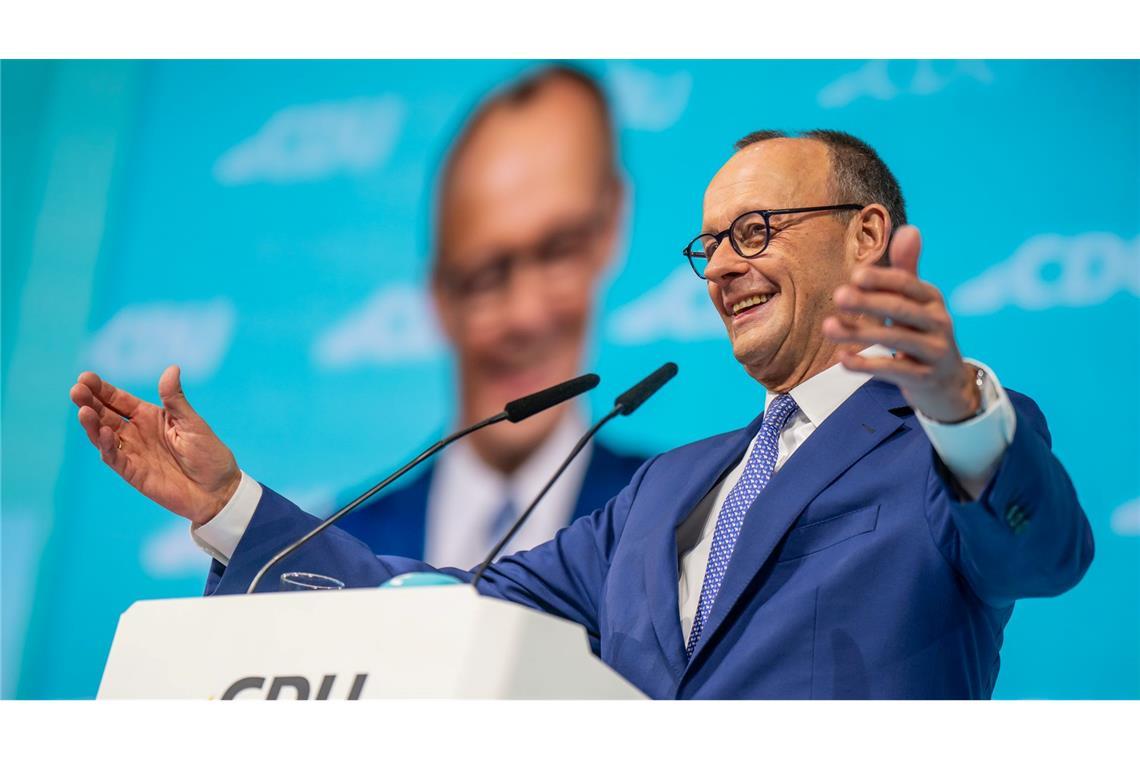 Merz versucht Befreiungsschlag mit klarer Absage an AfD Unionskanzlerkandidat Merz will härtere Regeln für die Migration.