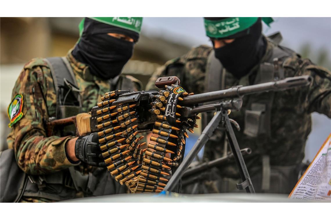 Unklar ist weiterhin, was mit den Waffen der Hamas passieren soll.