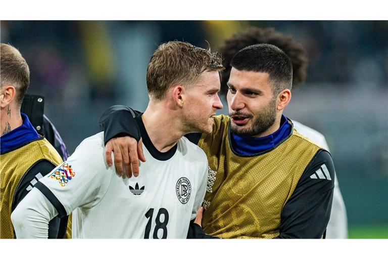 Unter anderem die Stuttgarter Mittelstädt und Undav treffen mit dem DFB-Team im Halbfinale auf Portugal.
