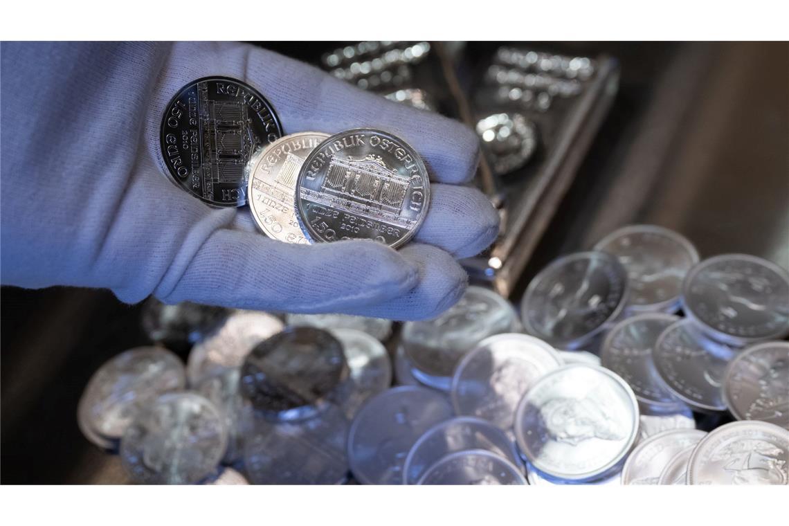 Unter anderem dient Silber als Investment. (Archivbild)