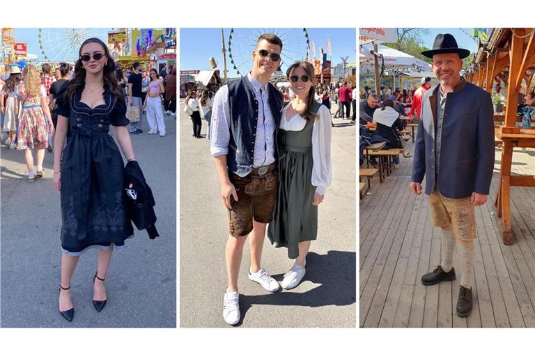 Unter anderem diese drei Outfits des Tages stehen zur Wahl. Alle Kandidatinnen und Kandidaten finden Sie in unserem Voting.