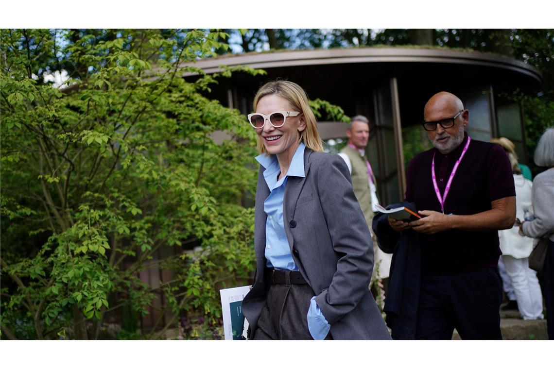 Chelsea Flower Show: Im Namen der Rose Unter den Gästen ist auch Schauspielerin Cate Blanchett.