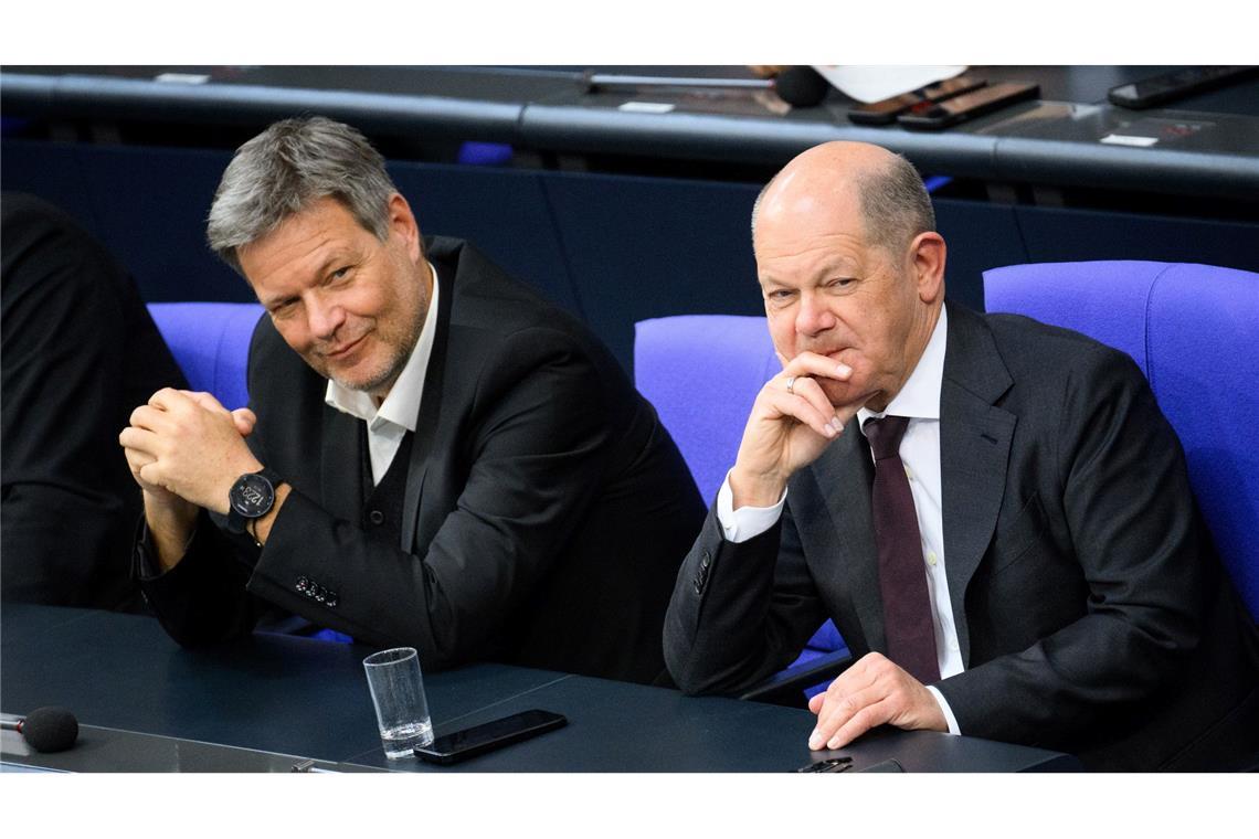 Ex-Vizekanzler Habeck verlässt den Bundestag Unter Regierungschef Olaf Scholz (SPD) war Habeck Vizekanzler. (Archivbild)