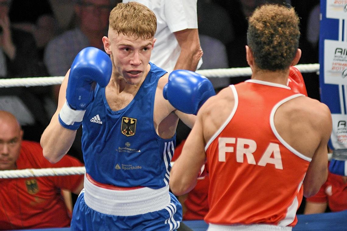 Nur der Ex-Weltmeister ist besser Unterlag im Finale dem Franzosen Sofiane Oumiha: Der Backnanger Wladislaw Baryshnik. Foto: Imago