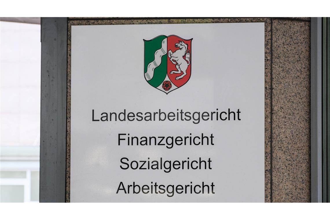 Urteil am Landesarbeitsgericht Düsseldorf (Archivbild)