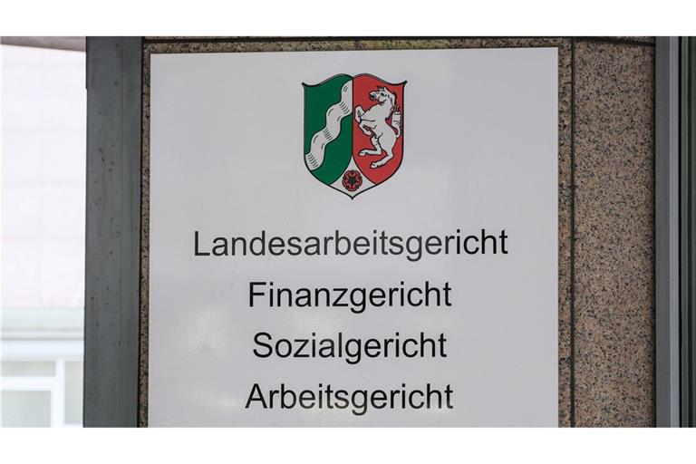 Urteil am Landesarbeitsgericht Düsseldorf (Archivbild)