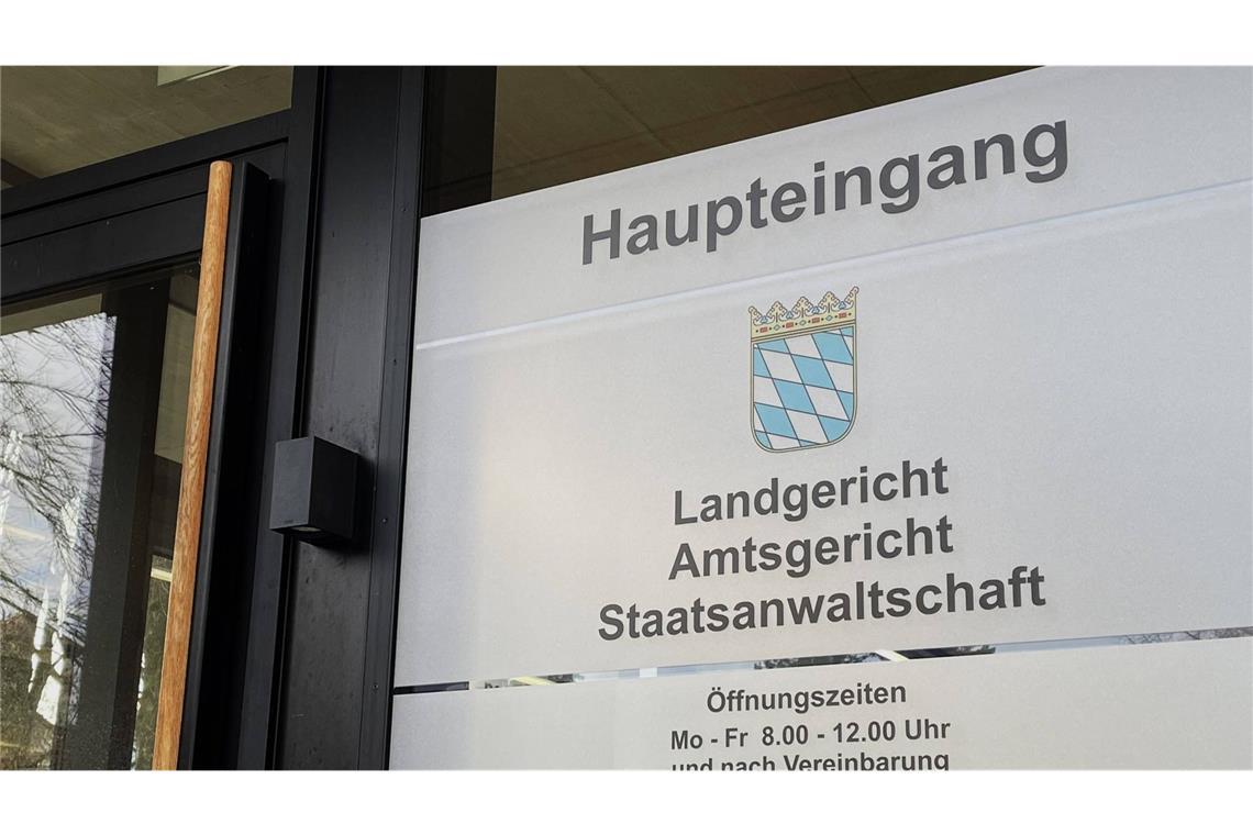Urteil am Landgericht Traunstein (Archivbild).