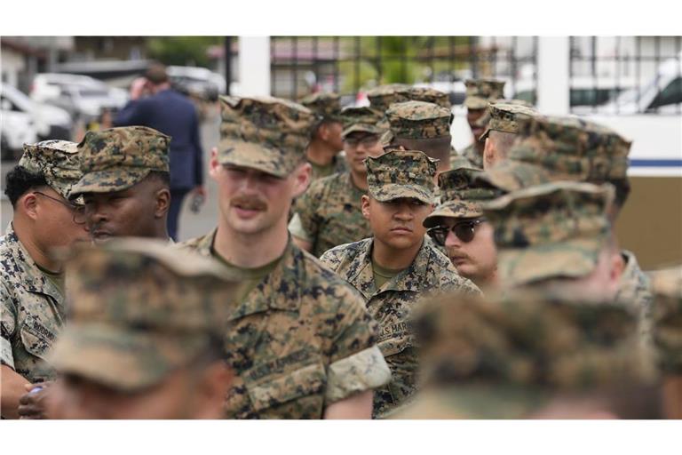 US-amerikanische Militärs nahmen vor wenigen Tagen an einer gemeinsamen Übung mit panamaischen Truppen am Panamakanal teil.