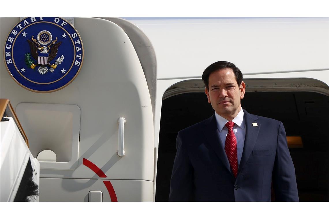 Wut in Israel: Hamas übergibt andere Leiche als vereinbart US-Außenminister Rubio fordert, dass die Hamas "ausgerottet" wird. (Archivbild)