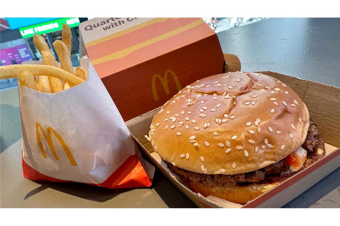 Weitere Krankheitsfälle nach Verzehr von McDonald's-Burger US-Behörden vermuten Zwiebeln in einem bestimmten Burger hinter dem Ausbruch. (Archivbild)