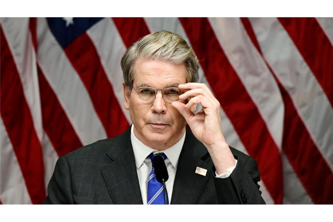 US-Finanzminister Scott Bessent schließt weitere Sanktionen nicht aus. (Archivbild)