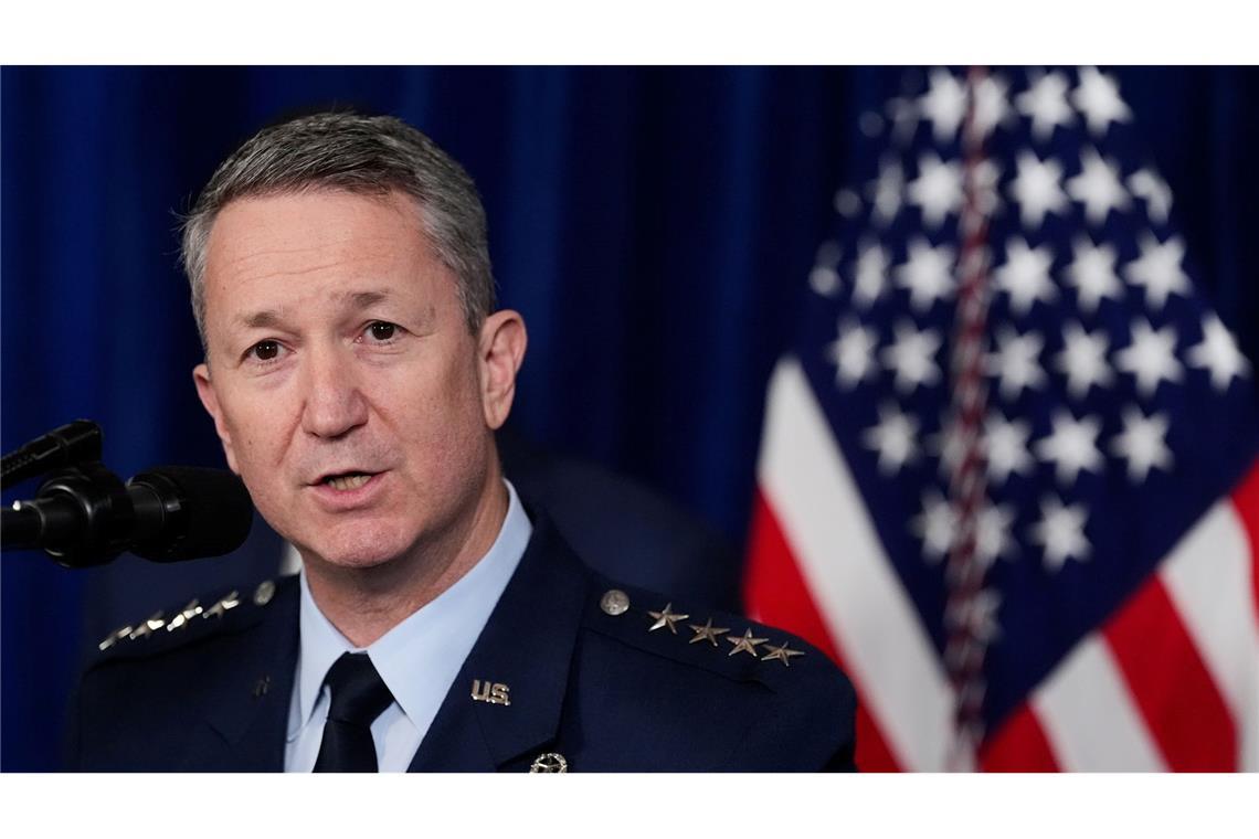 US-Generalstabschef Caine soll US-Präsident Trump laut Medienberichten vor möglichen Risiken eines Militäreinsatzes im Iran gewarnt haben. (Archivbild)