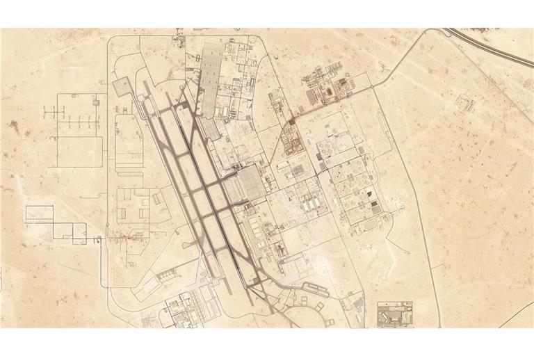 US-Luftwaffenstützpunkt Al Udeid außerhalb von Doha.