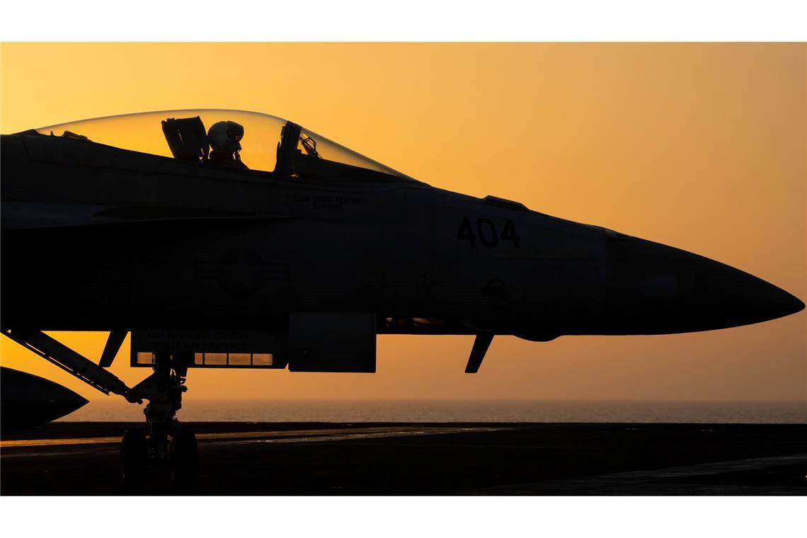US-Militär verkündete, neue Angriffe auf Ziele im Iran geflogen zu haben. (Archivbild)