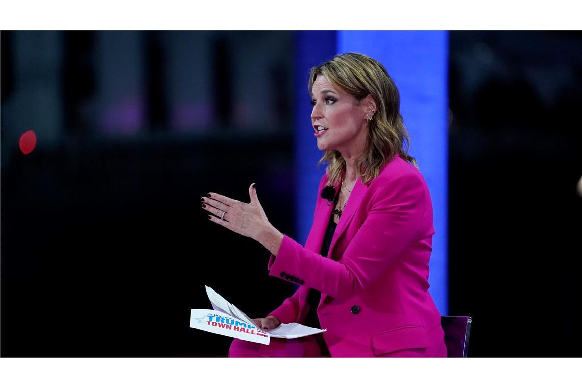 US-Moderatorin Savannah Guthrie bangt um ihre Mutter. Die Polizei geht von einem Verbrechen aus. (Archivbild)