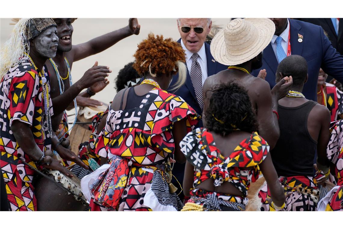 Bilder des Tages US-Präsident Biden in Angola