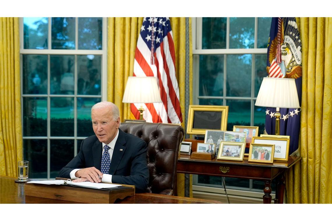 Biden wandelt 37 Todesurteile in Haftstrafen um US-Präsident Biden ist ein erklärter Gegner der Todesstrafe. (Archivbild)