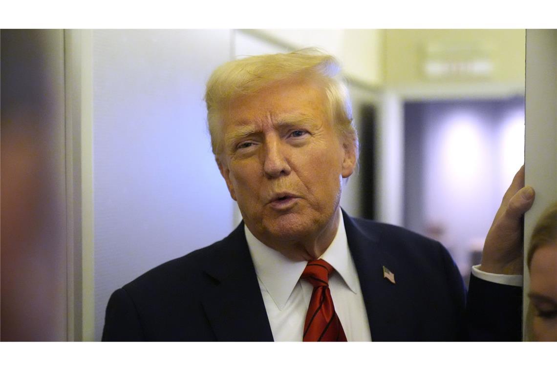 Trump will Raketenabwehr nach „Iron Dome“-Vorbild US-Präsident Donald Trump
