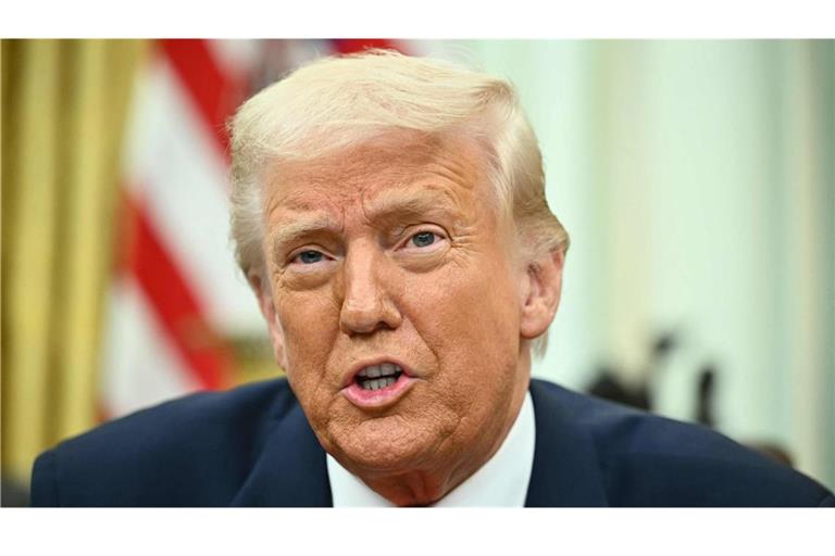 US-Präsident Donald Trump äußert Verständnis für das Vorgehen von Wladimir Putin.