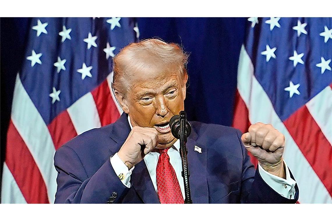 US-Präsident Donald Trump (Archivbild).