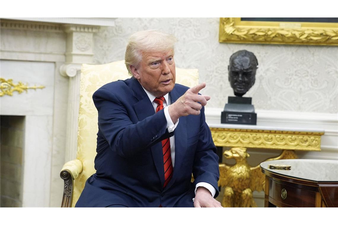 US-Präsident Donald Trump (Archivbild).