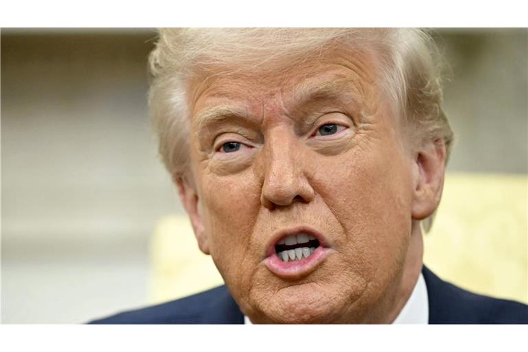US-Präsident Donald Trump (Archivbild)