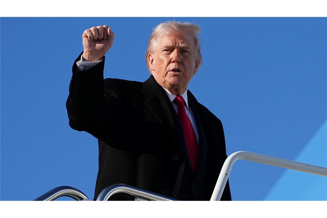 US-Präsident Donald Trump denkt offenbar über einen Olympia-Kurzbesuch nach.