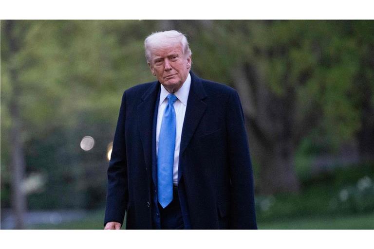 US-Präsident Donald Trump droht China mit weiteren Strafzöllen. (Archivbild)
