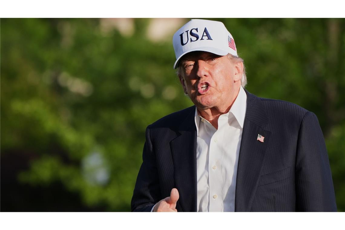 US-Präsident Donald Trump hat dem Iran gedroht (Archivbild).