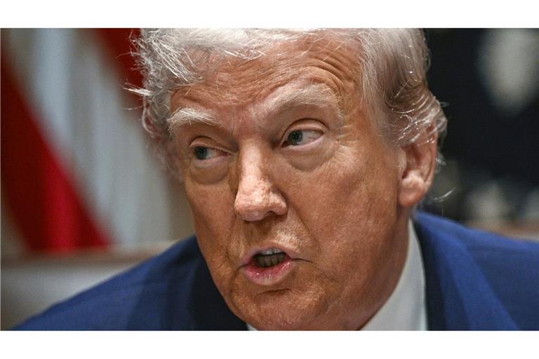 US-Präsident Donald Trump kann den Vorsitzenden der US-Zentralbank nicht einfach absetzen. (Archivbild)