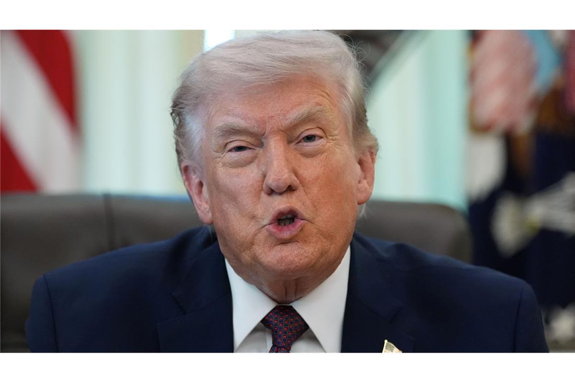 US-Präsident Donald Trump lobt die Nasa-Mission "Artemis 2"