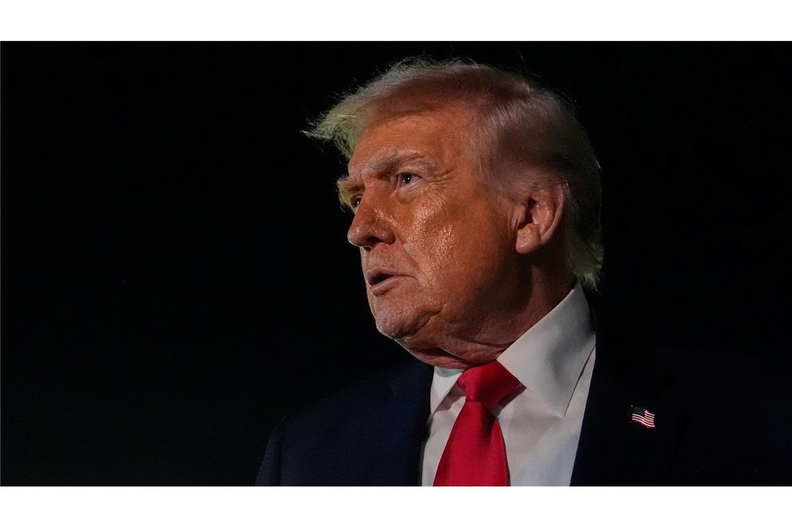 US-Präsident Donald Trump ruft die Menschen im Iran auf, ihre Führung zu stürzen.