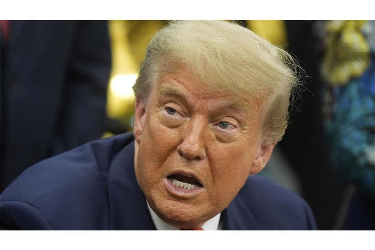 US-Präsident Donald Trump setzt seine verbalen Attacken auf Elon Musk fort. (Archivbild)