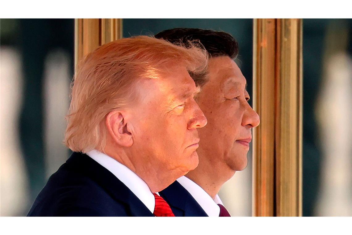 US-Präsident Donald Trump und Chinas Staatschef Xi Jinping