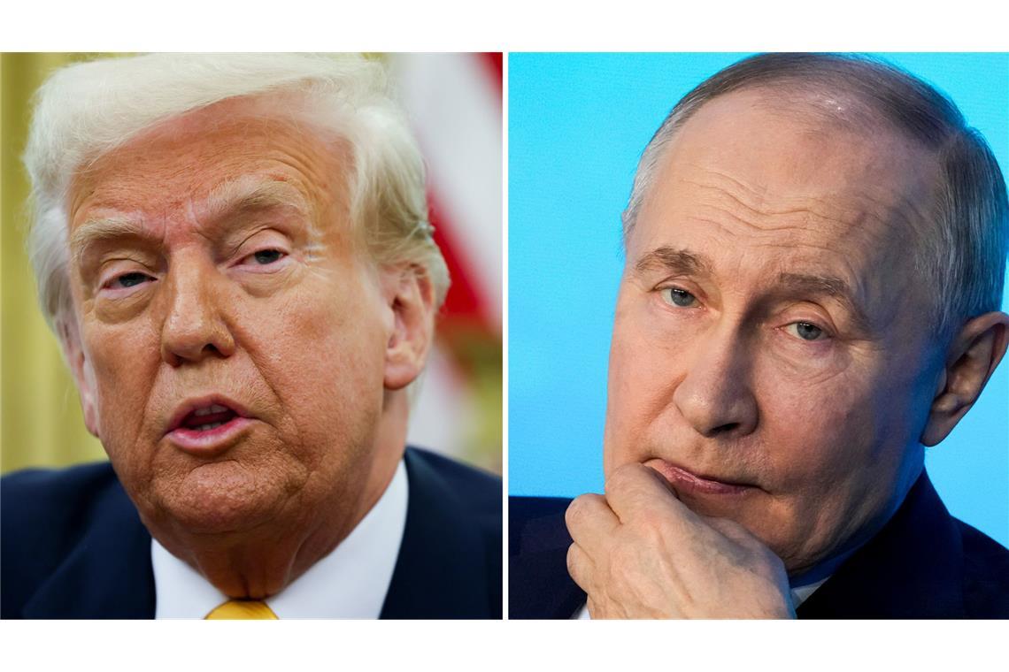 Treffen zwischen Putin und Trump in „den kommenden Tagen“ US-Präsident Donald Trump und der russische Staatschef Wladimir Putin.