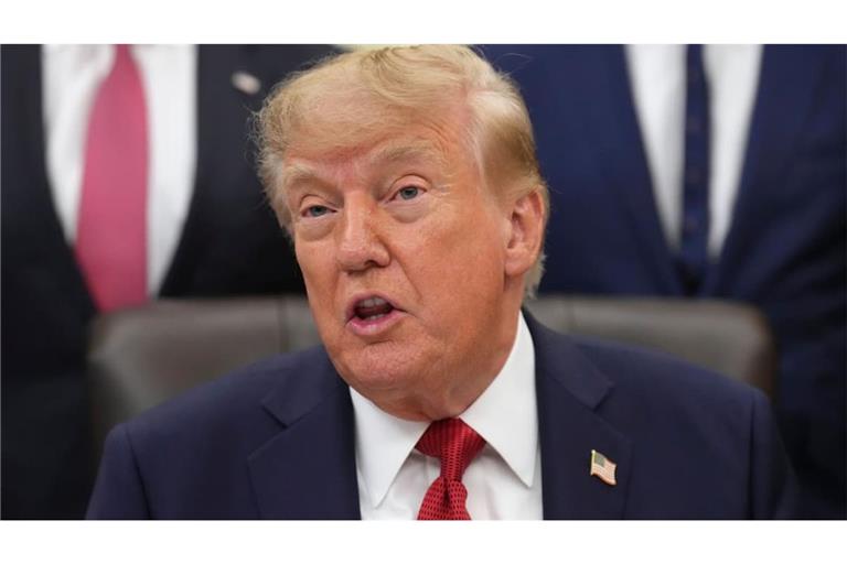 US-Präsident Donald Trump will die KI-Unternehmen regulieren. Dabei sollen die Geschäfte der gigantischen Unternehmen allerdings nicht geschädigt werden.