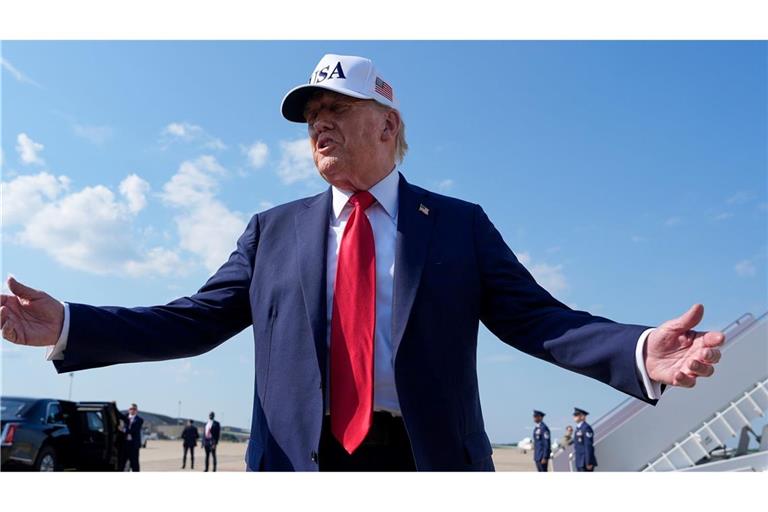 US-Präsident Donald Trump will heute seine Unterschrift unter das große Steuer- und Ausgabengesetz setzen.