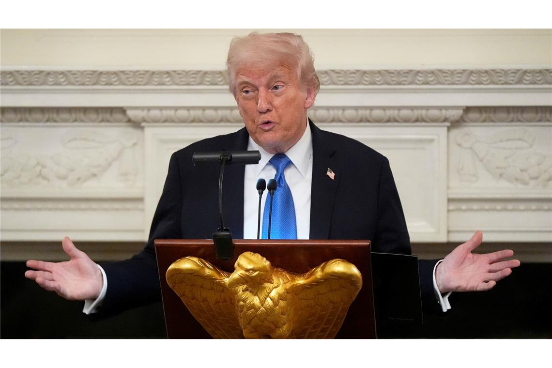Trump kündigt Ukraine-Gespräch an - ohne Druck auf Putin? US-Präsident Donald Trump wird dafür kritisiert, nicht genügend Druck auf Kremlchef Putin auszuüben.