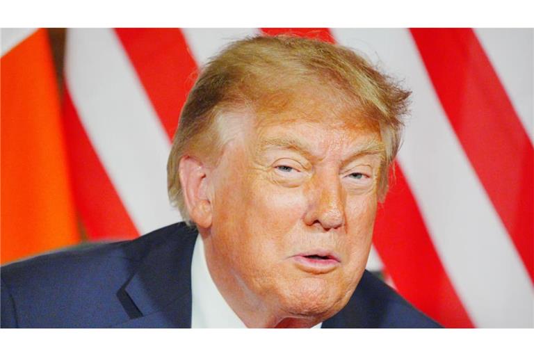 US-Präsident Donald Trump wünscht sich ein vereintes Irland.