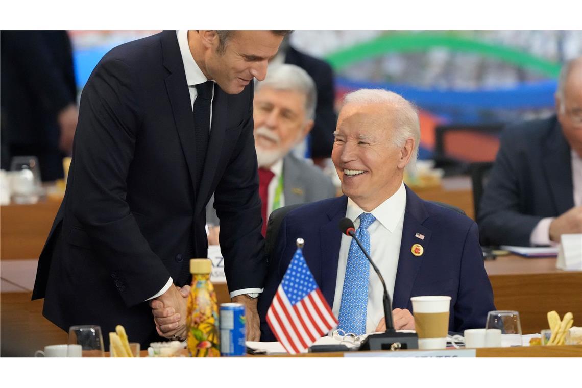 G20-Gipfel in Brasilien: Die gespaltene Weltgemeinschaft US-Präsident Joe Biden ist nur mehr wenige Monate im Amt.